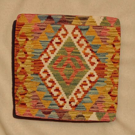 Afghánský povlak na polštář Kilim 45x45 ručně tkaný polštář