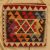 Dekorační polštář Kilim 45x45 ručně tkaný povlak na polštář