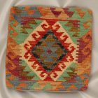 Ručně tkaný dekorační polštář 45x45 Povlak na polštář Kilim