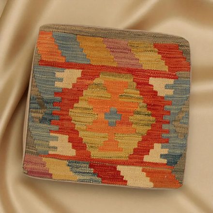 Ručně tkaný povlak na polštář Kilim 45x45 afghánský dekorační polštář
