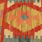 Ručně tkaný povlak na polštář Kilim 45x45 afghánský dekorační polštář