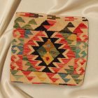 Ručně tkaný povlak na polštář Kilim 45x45 afghánský dekorační polštář