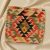 Ručně tkaný povlak na polštář Kilim 45x45 afghánský dekorační polštář