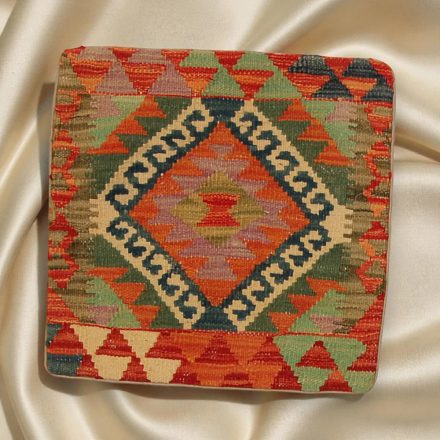 Ručně tkaný povlak na polštář Kilim 45x45 afghánský dekorační polštář