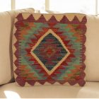 Ručně tkaný dekorační polštář 45x45 Povlak na polštář Kilim
