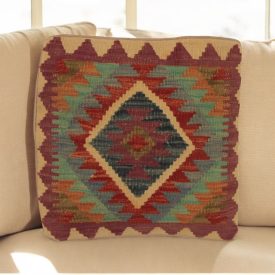   Ručně tkaný dekorační polštář 45x45 Povlak na polštář Kilim