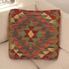  Ručně tkaný dekorační polštář 45x45 Povlak na polštář Kilim