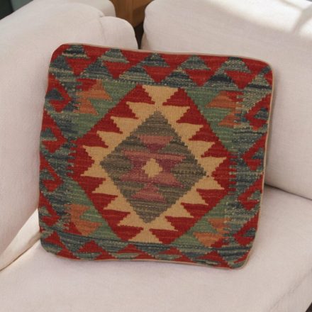 Ručně tkaný povlak na polštář Kilim 45x45 afghánský dekorační polštář