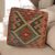 Ručně tkaný povlak na polštář 45x45 Dekorační polštář Kilim