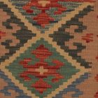 Ručně tkaný povlak na polštář 45x45 Dekorační polštář Kilim