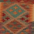 Ručně tkaný povlak na polštář 45x45 Dekorační polštář Kilim