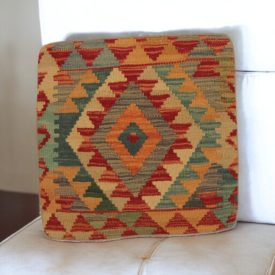   Dekorační polštář Kilim 45x45 ručně tkaný povlak na polštář