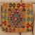 Povlak na polštář Kilim 45x45 ručně tkaný dekorační polštář