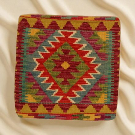 Ručně tkaný povlak na polštář Kilim 45x45 afghánský dekorační polštář