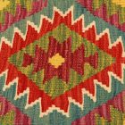Ručně tkaný povlak na polštář Kilim 45x45 afghánský dekorační polštář