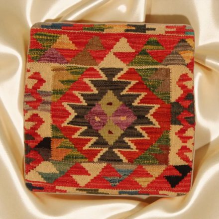 Ručně tkaný povlak na polštář 45x45 Dekorační polštář Kilim