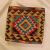 Ručně tkaný povlak na polštář 45x45 Dekorační polštář Kilim