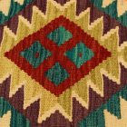 Ručně tkaný povlak na polštář 45x45 Dekorační polštář Kilim