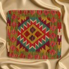 Ručně tkaný povlak na polštář 45x45 Dekorační polštář Kilim