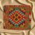 Ručně tkaný povlak na polštář 45x45 Dekorační polštář Kilim