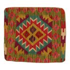 Ručně tkaný povlak na polštář 45x45 Dekorační polštář Kilim