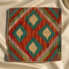 Dekorační polštář Kilim 45x45 ručně tkaný povlak na polštář