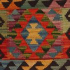 Afghánský povlak na polštář Kilim 40x40 ručně tkaný polštář