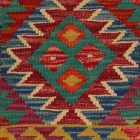 Afghánský povlak na polštář Kilim 40x40 ručně tkaný polštář