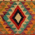 Afghánský povlak na polštář Kilim 40x40 ručně tkaný polštář