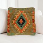 Afghánský povlak na polštář Kilim 40x40 ručně tkaný polštář