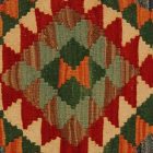 Afghánský povlak na polštář Kilim 40x40 ručně tkaný polštář