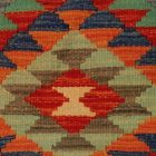 Afghánský povlak na polštář Kilim 40x40 ručně tkaný polštář