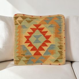   Afghánský povlak na polštář Kilim 40x40 ručně tkaný polštář