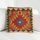 Orientální polštář 40x40 ručně tkaný kilimový povlak na polštář
