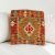 Ručně tkaný dekorační polštář 40x40 Kilim povlak na polštář