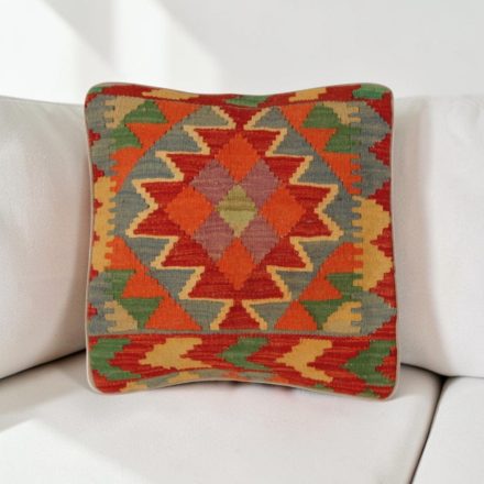 Ručně tkaný dekorační polštář 40x40 Kilim povlak na polštář