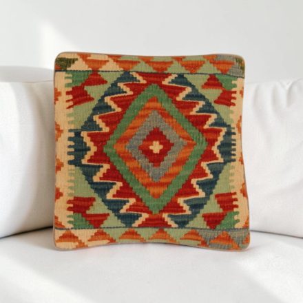 Ručně tkaný dekorační polštář 40x40 Kilim povlak na polštář