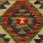 Ručně tkaný dekorační polštář 40x40 Kilim povlak na polštář