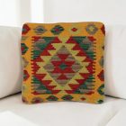 Ručně tkaný dekorační polštář 40x40 Kilim povlak na polštář