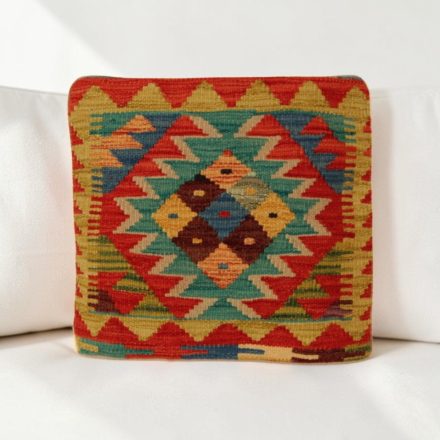 Ručně tkaný povlak na polštář 40x40 autentický dekorační polštář