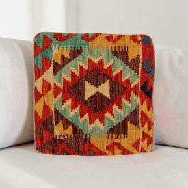 Ručně tkaný polštář 40x40 Kilim povlak na polštář