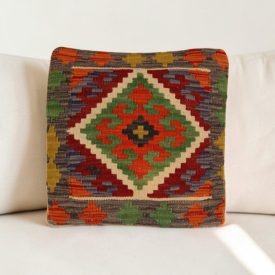 Ručně tkaný polštář 45x45 Kilim povlak na polštář