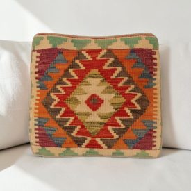 Ručně tkaný polštář 40x40 Kilim povlak na polštář
