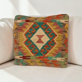 Ručně tkaný polštář 40x40 Kilim povlak na polštář