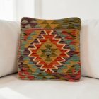 Ručně tkaný polštář 40x40 Kilim povlak na polštář