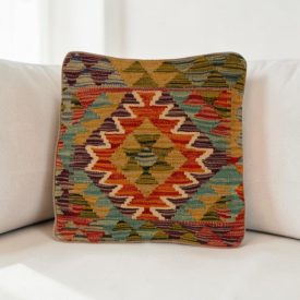 Ručně tkaný polštář 40x40 Kilim povlak na polštář