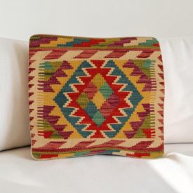 Ručně tkaný polštář 40x40 Kilim povlak na polštář