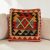 Ručně tkaný povlak na polštář 40x40 Kilim dekorační polštář