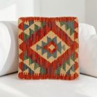 Ručně tkaný povlak na polštář 40x40 Kilim dekorační polštář