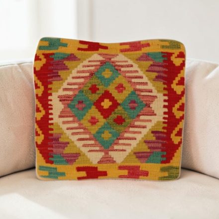 Ručně tkaný povlak na polštář 40x40 Kilim dekorační polštář
